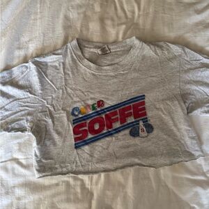 90s Soffe Cheer Cropped Tshirt